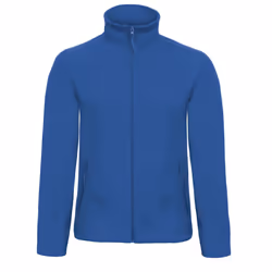 B&C Mens ID.501 Fleece Jacket - XS, Royal Blue