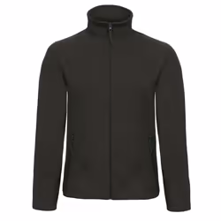 B&C Mens ID.501 Fleece Jacket - XS, Black