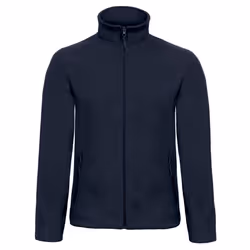 B&C Mens ID.501 Fleece Jacket - 4XL, Navy Blue