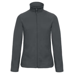 B&C Womens/Ladies ID.501 Fleece Jacket - XS, Dark Grey