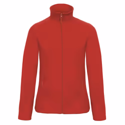 B&C Womens/Ladies ID.501 Fleece Jacket - XS, Red