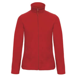 B&C Womens/Ladies ID.501 Fleece Jacket - XS, Red