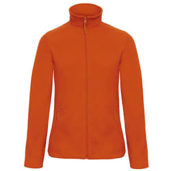 B&C Womens/Ladies ID.501 Fleece Jacket - XS, Pumpkin Orange