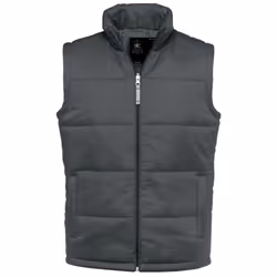 B&C Mens Body Warmer - XXL, Dark Grey