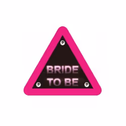 Amscan Bride To Be Rhinestone Badge