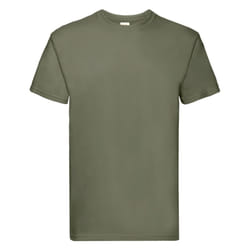 Fruit of the Loom Mens Super Premium T-Shirt - 3XL, Classic Olive