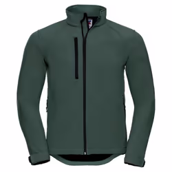 Russell Mens Soft Shell Jacket - S, Bottle Green