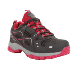 Regatta Childrens/Kids Vendeavour Walking Shoes - 11 UK Child, Granite/Pink Potion