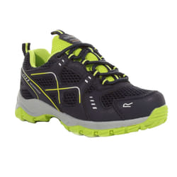 Regatta Childrens/Kids Vendeavour Walking Shoes - 12 UK Child, Navy/Lime Punch