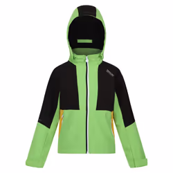 Regatta Childrens/Kids Haydenbury Soft Shell Jacket - 11-12 Years, Jasmine Green/Black