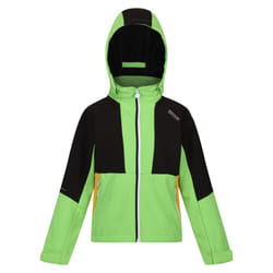 Regatta Childrens/Kids Haydenbury Soft Shell Jacket - 11-12 Years, Jasmine Green/Black
