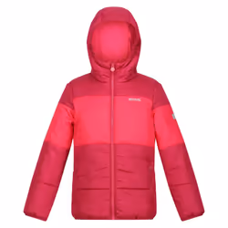 Regatta Childrens/Kids Lofthouse VII Terrain Print Padded Jacket - 13 Years, Berry Pink/Pink Potion