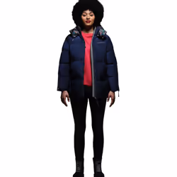 Regatta Womens/Ladies Christian Lacroix Gallican Baffled Padded Jacket - 8 UK, Navy