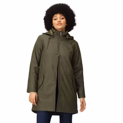 Regatta Womens/Ladies Fantine Baffled Padded Jacket - 16 UK, Dark Khaki