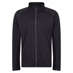 Regatta Mens Core Stretch Full Zip Midlayer - M, Black