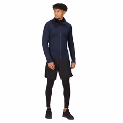 Regatta Mens Core Stretch Full Zip Midlayer - 3XL, Navy