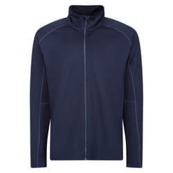 Regatta Mens Core Stretch Full Zip Midlayer - L, Navy