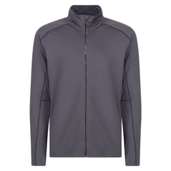 Regatta Mens Core Stretch Full Zip Midlayer - XXL, Seal Grey