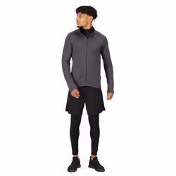 Regatta Mens Core Stretch Full Zip Midlayer - XL, Seal Grey