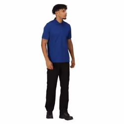 Regatta Mens Pro 65/35 Short-Sleeved Polo Shirt - 3XL, New Royal