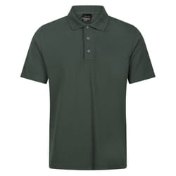 Regatta Mens Pro 65/35 Short-Sleeved Polo Shirt - XS, Dark Green