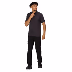 Regatta Mens Pro 65/35 Short-Sleeved Polo Shirt - XL, Seal Grey