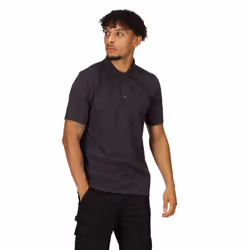 Regatta Mens Pro 65/35 Short-Sleeved Polo Shirt - 4XL, Seal Grey