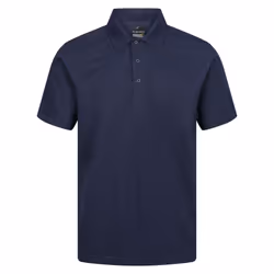 Regatta Mens Pro 65/35 Short-Sleeved Polo Shirt - 3XL, Navy