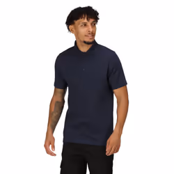 Regatta Mens Pro 65/35 Short-Sleeved Polo Shirt - 3XL, Navy