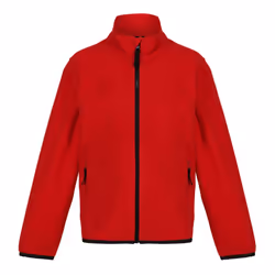 Regatta Childrens/Kids Microfleece Full Zip Fleece Jacket - 3-4 Years, Classic Red