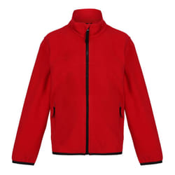 Regatta Childrens/Kids Microfleece Full Zip Fleece Jacket - 3-4 Years, Classic Red