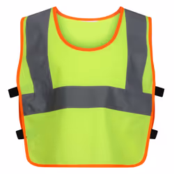 Regatta Childrens/Kids Hi-Vis Tabard - 7-8 Years, Fluro Yellow