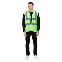 Regatta Unisex Adult Pro Identity Hi-Vis Vest - S, Lime Green