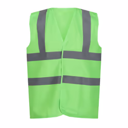 Regatta Unisex Adult Pro Identity Hi-Vis Vest - XXL, Lime Green
