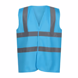 Regatta Unisex Adult Pro Identity Hi-Vis Vest - M, Sky Blue