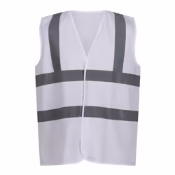 Regatta Unisex Adult Pro Identity Hi-Vis Vest - L, White