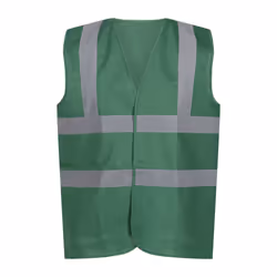 Regatta Unisex Adult Pro Identity Hi-Vis Vest - XXL, Medical Green