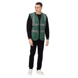 Regatta Unisex Adult Pro Identity Hi-Vis Vest - XXL, Medical Green