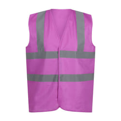 Regatta Unisex Adult Pro Identity Hi-Vis Vest - L, Purple