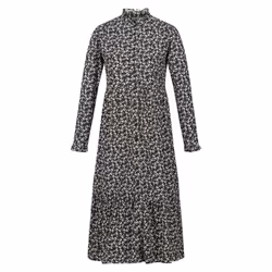 Regatta Womens/Ladies Orla Kiely Parsley Midi Dress - 12 UK, Black