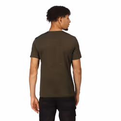 Regatta Mens Original Moisture Wicking T-Shirt - XXL, Dark Khaki Marl