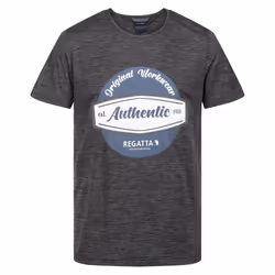 Regatta Mens Original Moisture Wicking T-Shirt - L, Seal Grey