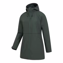 Mountain Warehouse Womens/Ladies Hilltop II Waterproof Jacket - 14 UK, Dark Khaki