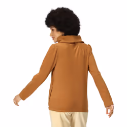 Regatta Womens/Ladies Adarae Fleece Roll Neck Sweatshirt - 18 UK, Rubber