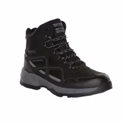 Regatta Mens Vendeavour Walking Boots - 7 UK, Black/Granite