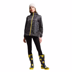 Regatta Womens/Ladies Orla Kiely Pack-It Printed Waterproof Jacket - 10 UK, Berry Bubble Black