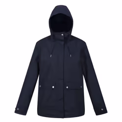 Regatta Womens/Ladies Broadia Waterproof Jacket - 8 UK, Navy