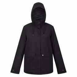 Regatta Womens/Ladies Broadia Waterproof Jacket - 16 UK, Black