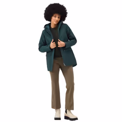 Regatta Womens/Ladies Brenlyn Zebra Print Waterproof Jacket - 12 UK, Darkest Spruce