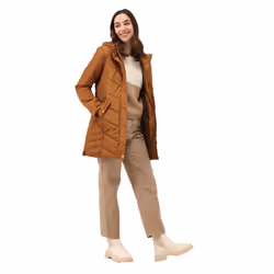 Regatta Womens/Ladies Panthea Insulated Padded Hooded Jacket - 12 UK, Rubber
